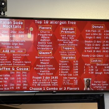 Chani's Donuts - Menu - Donuts Near Me - San Diego, California Chani's Donuts - Menu - Donuts Near Me - San Diego, California