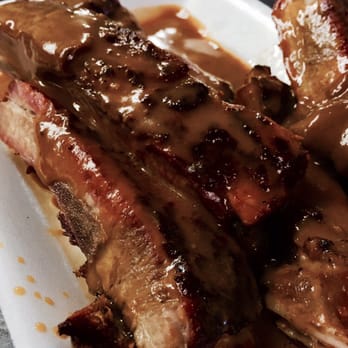 Finchers Barbecue - Half slab of ribs. The best! Sauce is off da chain!! - Barbeque Near Me - Macon, Georgia Finchers Barbecue - Half slab of ribs. The best! Sauce is off da chain!! - Barbeque Near Me - Macon, Georgia