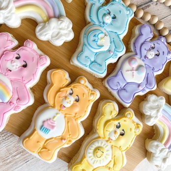 Sugar Vine Cookies - care bears and rainbows - Desserts Near Me