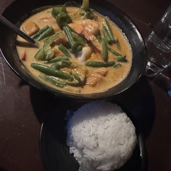 Nawa - Panang Curry with Shrimp - Asian Fusion Near Me - Fort Wayne, Indiana