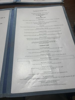 Menu photo 4 Piero's Corner Herndon, VA