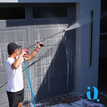 iQ Cleaning - Cleaning a garage door with our IQ cleaning solution to cut through grime and dirt to make your house shine! - Home Cleaning Near Me - Washington, DC, District of Columbia iQ Cleaning - Cleaning a garage door with our IQ cleaning solution to cut through grime and dirt to make your house shine! - Home Cleaning Near Me - Washington, DC, District of Columbia