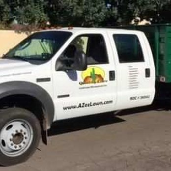 Quality Care Landscape Management - a white utility truck - Landscaping Near Me - Peoria, Arizona Quality Care Landscape Management - a white utility truck - Landscaping Near Me - Peoria, Arizona