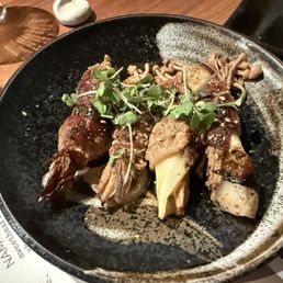 Enoki beef