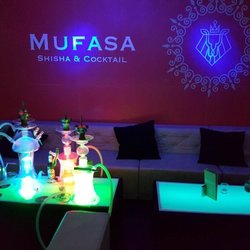 Mufasa Cocktail- und Shishabar - Erstklassige Shishas mit Eis auf Wunsch