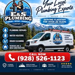 E & S Plumbing Services - Here for you.