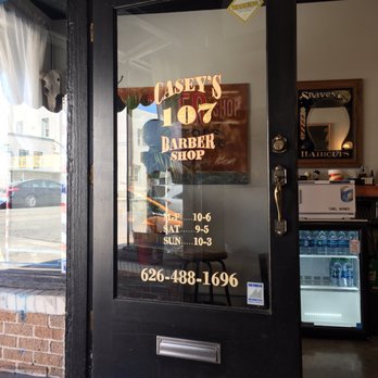 Casey's Barber Shop - Door - Barbers Near Me - Monrovia, California Casey's Barber Shop - Door - Barbers Near Me - Monrovia, California