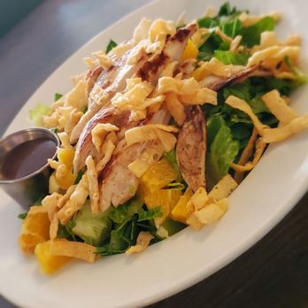 Toasted Bun - Chinese Chicken Salad. Average. - Breakfast & Brunch Near Me - Glendale, California Toasted Bun - Chinese Chicken Salad. Average. - Breakfast & Brunch Near Me - Glendale, California