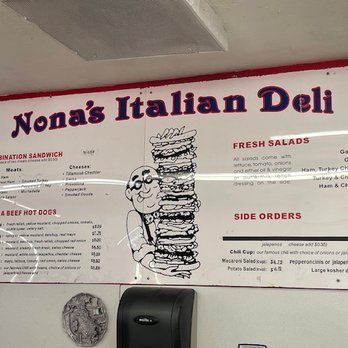 Nona's Italian Deli - Menu 8.19.25 - Delis Near Me - Camarillo, California Nona's Italian Deli - Menu 8.19.25 - Delis Near Me - Camarillo, California