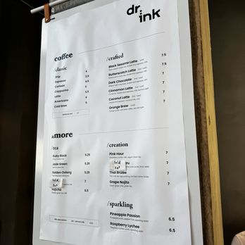 Dr.ink - Coffee & Tea Near Me - San Jose, California