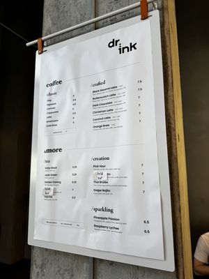 Menu photo 6 Dr.ink San Jose, CA