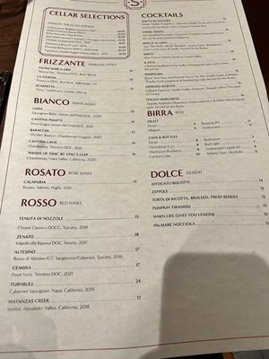 Menu photo 8 Sogno Woburn, MA