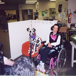 Paws for Love School for Dogs - mickey visiting the hospitals and schools
