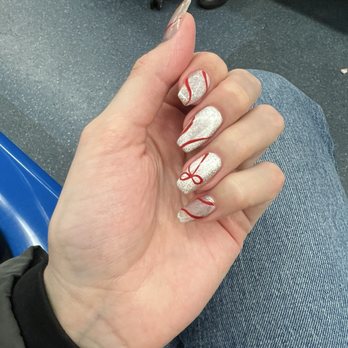 M&M Studio - Hard gel manicure with cat eye and design - Hair Salons Near Me - New York, New York M&M Studio - Hard gel manicure with cat eye and design - Hair Salons Near Me - New York, New York