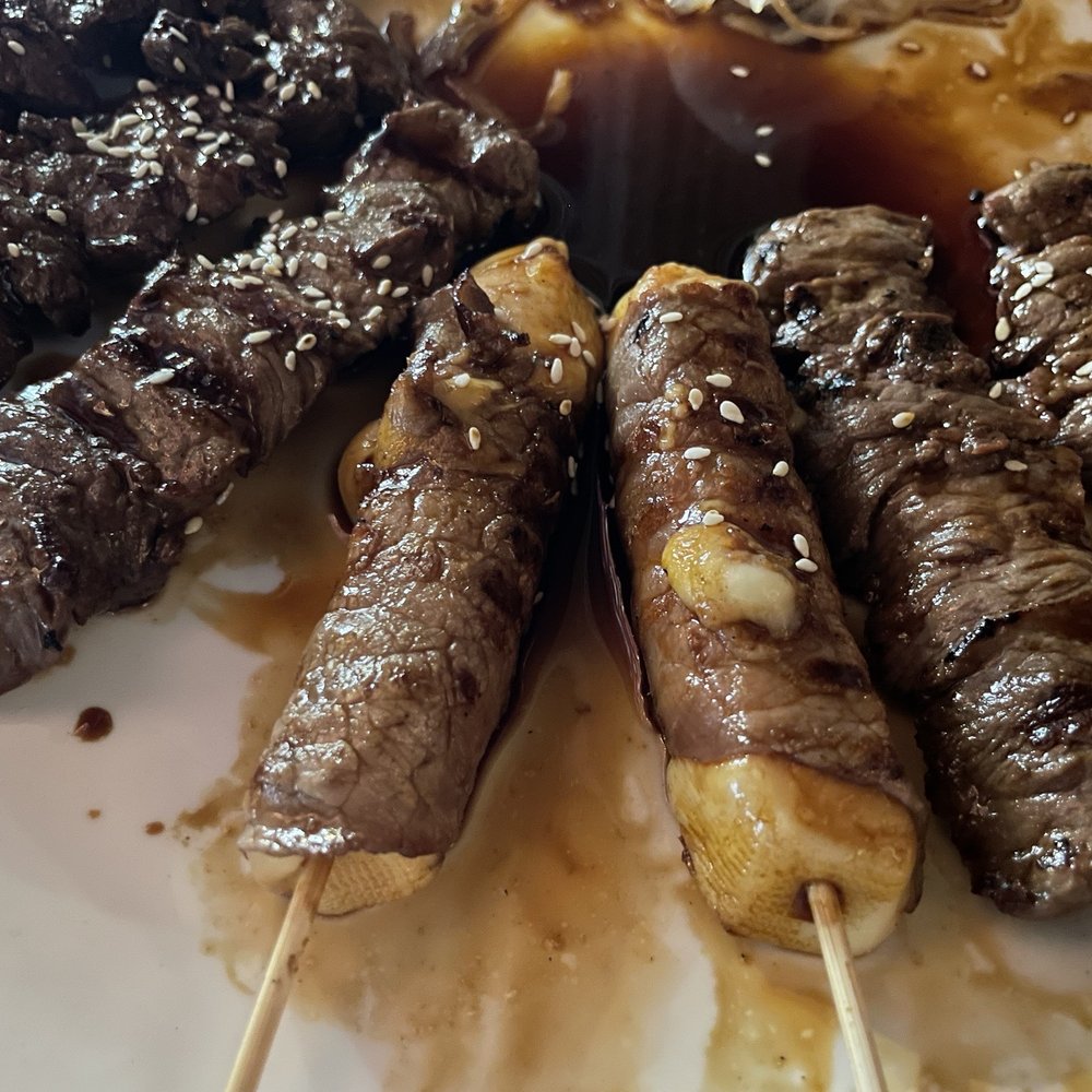 Kyō Grill - Beef and cheese surrounded by beef tenderloin - Japanese Near Me - Berlin, BE Kyō Grill - Beef and cheese surrounded by beef tenderloin - Japanese Near Me - Berlin, BE