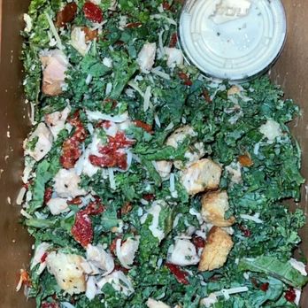 DryHop Brewers - Kale Caesar salad with chicken - Breweries Near Me - Chicago, Illinois