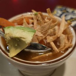 Chicken tortilla soup