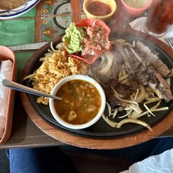 Alejandras Mexican Grill - Beef Fajitas for One! Yum.