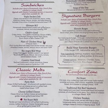 Connie's Cafe - Menu - American Near Me - Ossineke, Michigan