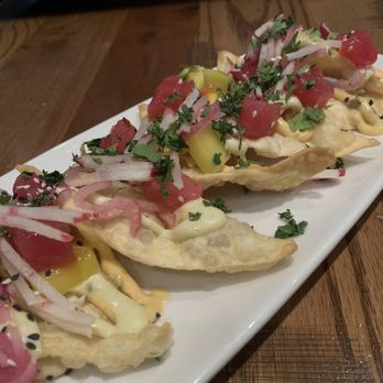 Oswego Grill - Poke nachos - American Near Me - Beaverton, Oregon