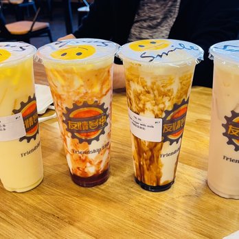 Friendship BBQ - Plano - Various milk teas - Barbeque Near Me - Plano, Texas