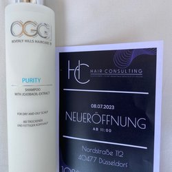 HC Hair CONSULTING - Das gekaufte Shampoo. The purchased shampoo.