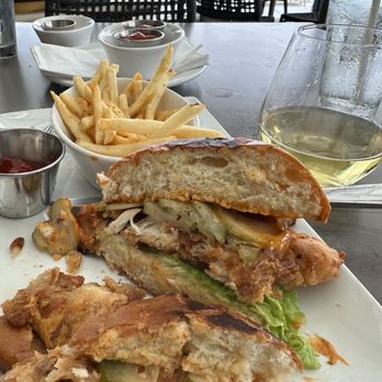 Toasted Imperial Beach - Chicken chipotle sandwich with fries - Breakfast & Brunch Near Me - Imperial Beach, California