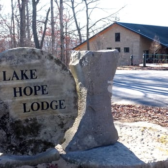 Lake Hope Lodge - a stone marker with the words lake hope lodge - Comfort Food Near Me - McArthur, Ohio Lake Hope Lodge - a stone marker with the words lake hope lodge - Comfort Food Near Me - McArthur, Ohio