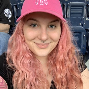 Judy Jetson - Style 2: 6 weeks after, goal was peach/pink hair - Hair Salons Near Me - Cambridge, Massachusetts