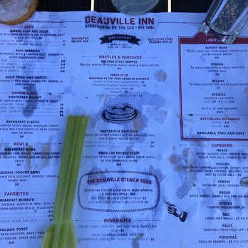 Deauville Inn - Breakfast Menu - Seafood Near Me - Strathmere, New Jersey Deauville Inn - Breakfast Menu - Seafood Near Me - Strathmere, New Jersey