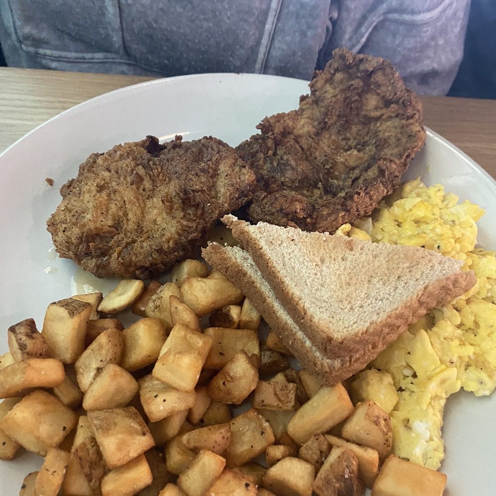 Scrambl'd - Pork chops - Breakfast & Brunch Near Me - Oklahoma City, Oklahoma