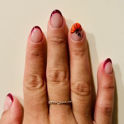Legacy Nails & Spa - Halloween theme - pumpkin