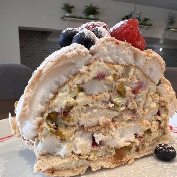Sweet Moon - Merengue Roulette Cake - Bakeries Near Me - Chicago, Illinois Sweet Moon - Merengue Roulette Cake - Bakeries Near Me - Chicago, Illinois