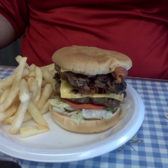 Billy's Diner - Double cheese burger with bacon and fries! Awesome! - Cajun/Creole Near Me - Krotz Springs, Louisiana Billy's Diner - Double cheese burger with bacon and fries! Awesome! - Cajun/Creole Near Me - Krotz Springs, Louisiana