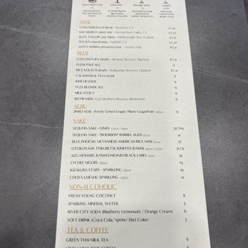 Bacogai - 3/10/24 menu - Hot Pot Near Me - Alameda, California