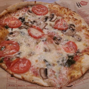 MOD Pizza - Dillon James with additional topping of Mushrooms - Fast Food Near Me - Rolling Hills Estates, California