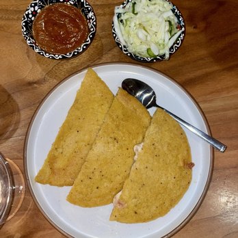 Mooncusser - Bean & Cheese Pupusa - Seafood Near Me - Boston, Massachusetts