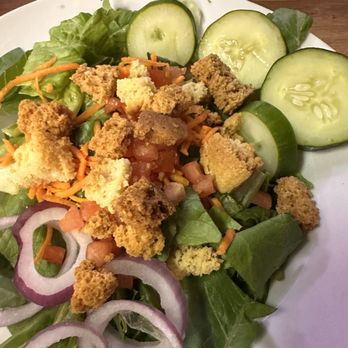 Campfire - Those cornbread croutons are show stoppers - Burgers Near Me - Helen, Georgia