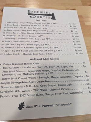 Menu photo 4 Brouwerij Dubois Winston-Salem, NC Menu photo 4 Brouwerij Dubois Winston-Salem, NC