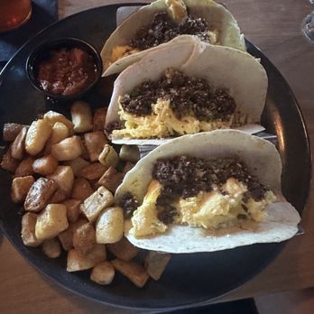 Mother's - Breakfast chorizo tacos - American Near Me - Tampa, Florida Mother's - Breakfast chorizo tacos - American Near Me - Tampa, Florida