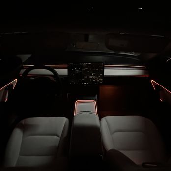 OC Ambient Lighting - tesla model y - Auto Customization Near Me OC Ambient Lighting - tesla model y - Auto Customization Near Me