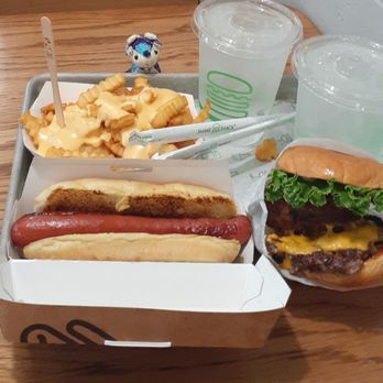Shake Shack Torrance - Cheese fries, hot dog, and burger. 10/31/25 - Fast Food Near Me - Los Angeles, California Shake Shack Torrance - Cheese fries, hot dog, and burger. 10/31/25 - Fast Food Near Me - Los Angeles, California