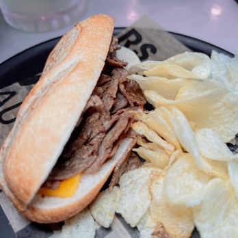 100 Montaditos - 08. Philly Steak and Cheddar Cheese - Tapas/Small Plates Near Me - Miami, Florida 100 Montaditos - 08. Philly Steak and Cheddar Cheese - Tapas/Small Plates Near Me - Miami, Florida