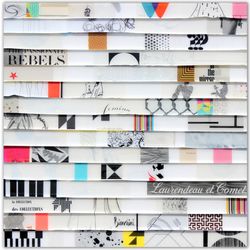 Gilman Contemporary - James Verbicky, "Blitz" mixed media, resin on panel