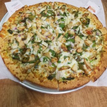 Crown Pizza - Pesto chicken pizza was good. - Pizza Near Me - Renton, Washington Crown Pizza - Pesto chicken pizza was good. - Pizza Near Me - Renton, Washington