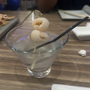 Top Sushi - Peachy Lychee Martini - Sushi Bars Near Me - Cypress, Texas