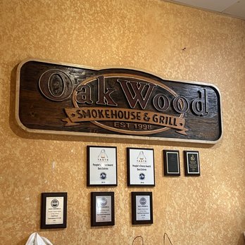 Oakwood Smokehouse & Grill - Name and awards - Barbeque Near Me - Eustis, Florida