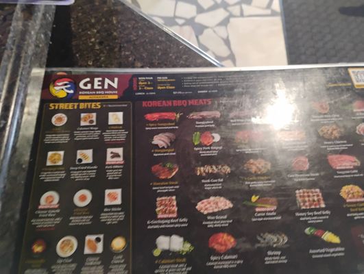 Menu photo 5 Gen Korean BBQ House Alhambra, CA Menu photo 5 Gen Korean BBQ House Alhambra, CA