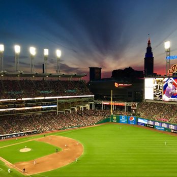 Progressive Field - View from the upper deck boxes! - Stadiums & Arenas Near Me - Cleveland, Ohio