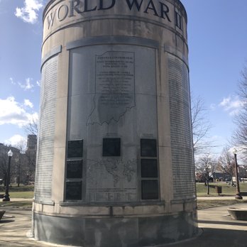 Indiana World War II Memorial - East Side View - Landmarks & Historical Buildings Near Me - Indianapolis, Indiana Indiana World War II Memorial - East Side View - Landmarks & Historical Buildings Near Me - Indianapolis, Indiana